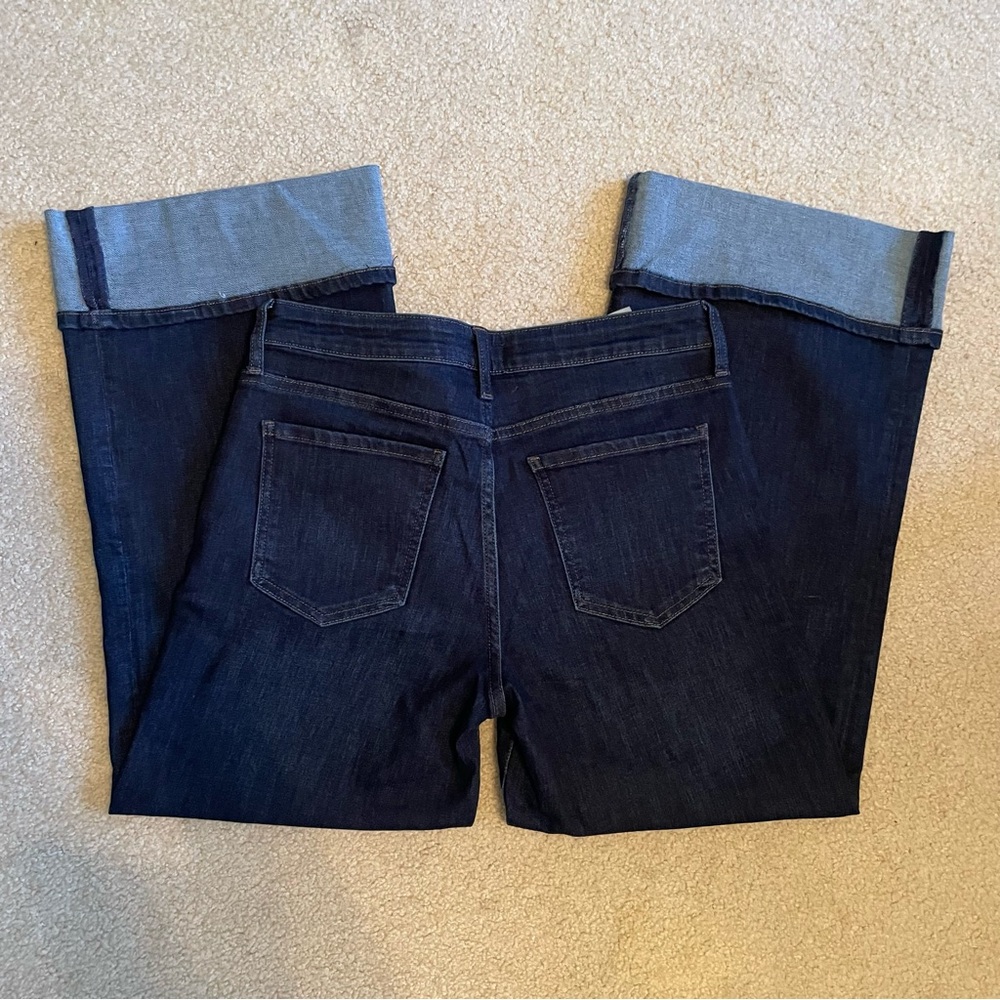 Kut from the Kloth Dark Blue Cropped Jeans - Picture 3 of 5